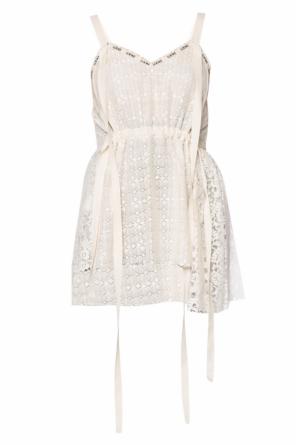 Branded lace slip top, zdjęcie 1 Branded lace slip top od Loewe